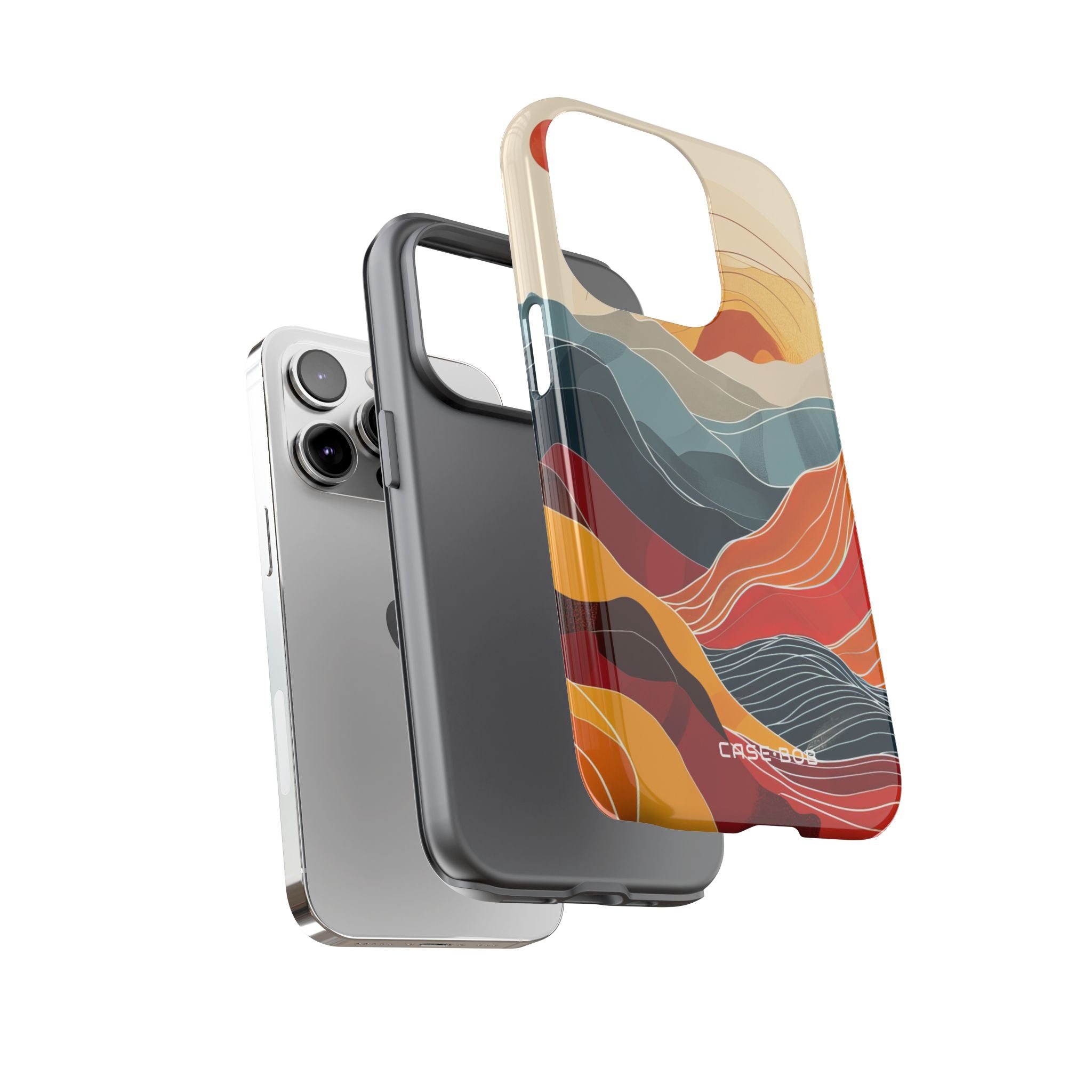Sunlit Ridges iPhone 14 Pro Case - Tough