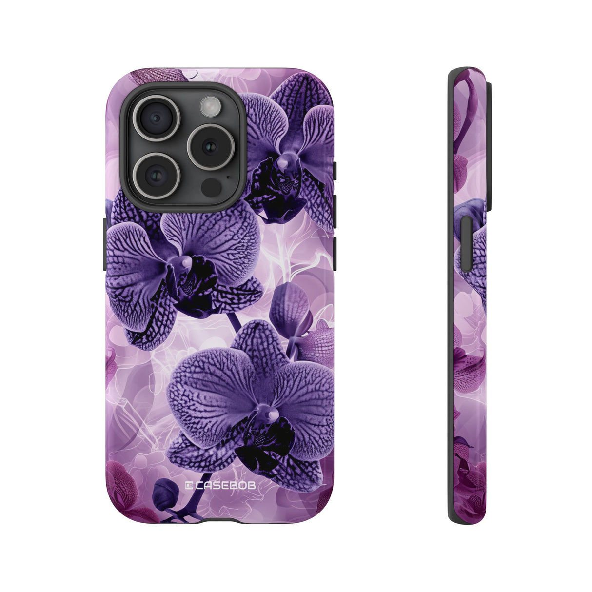 Strahlendes Orchideen-Design | Handyhülle für iPhone (Schutzhülle) 