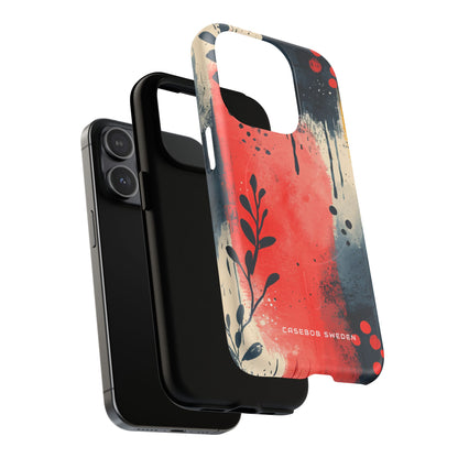 Vibrant Floral Energy iPhone 15 | Tough+ Phone Case