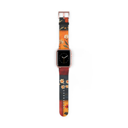 Patchwork Blooms - Watch Band