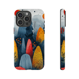 Scandinavian Forest Elegance - Protective Phone Case