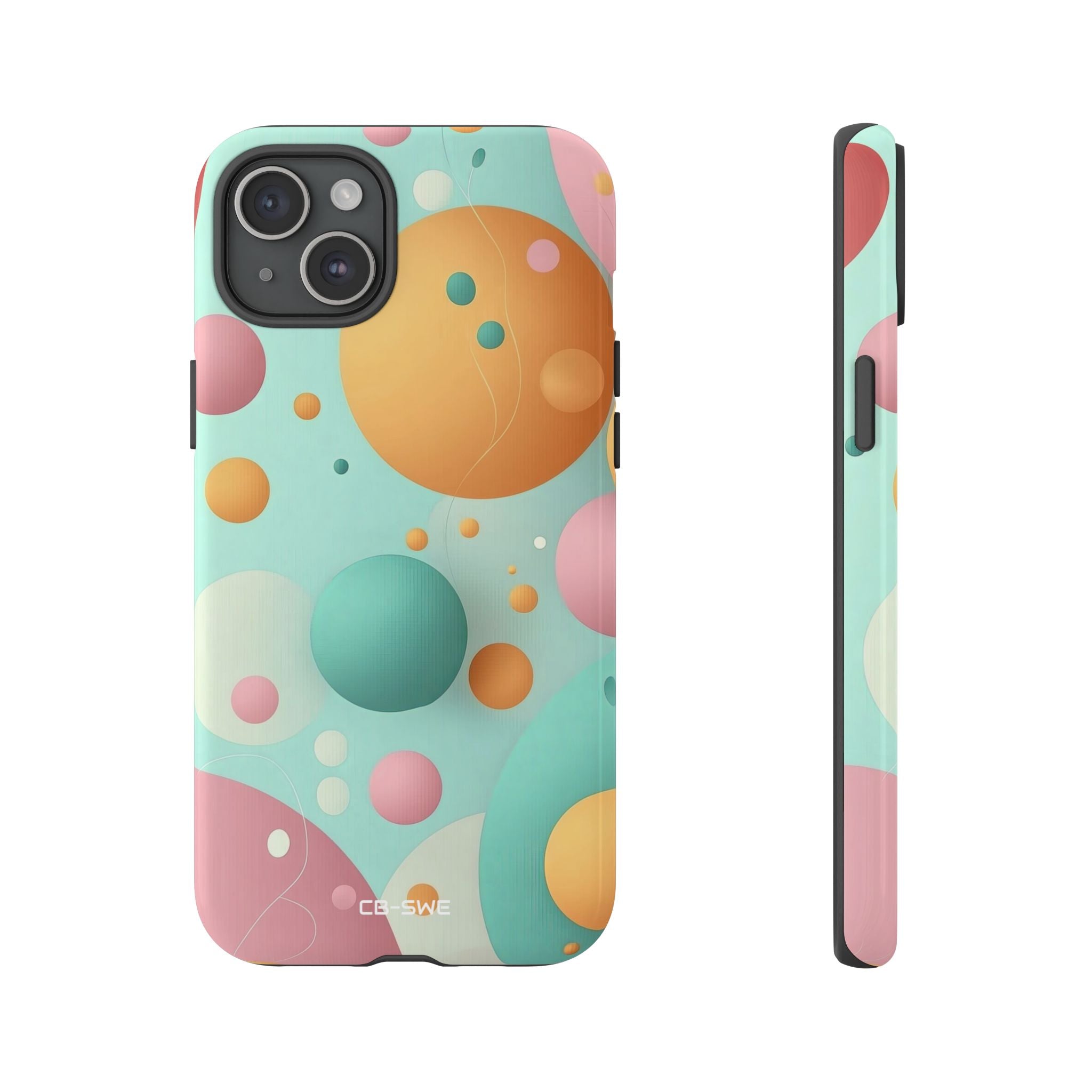 Whimsical Circular Dance - iPhone Case