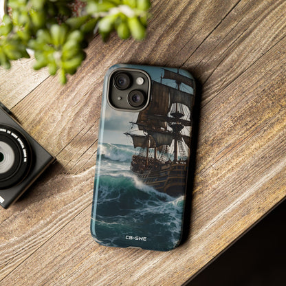 Ship Faces Waves - iPhone Case
