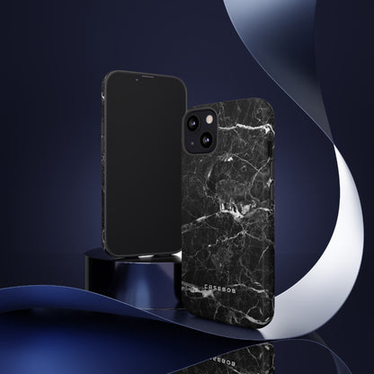 Black Marble - Protective Phone Case