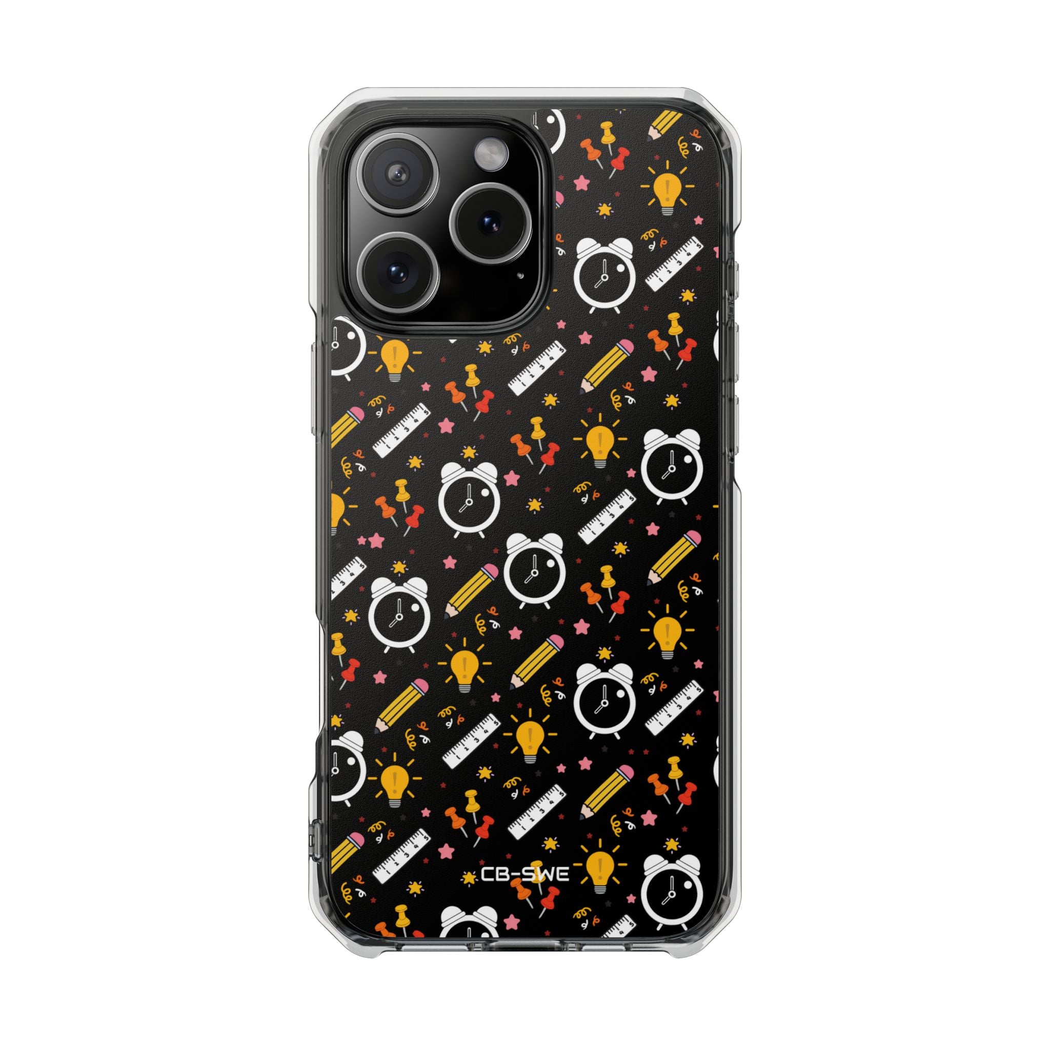 Bright Pencils Twirl iPhone Case - Impact