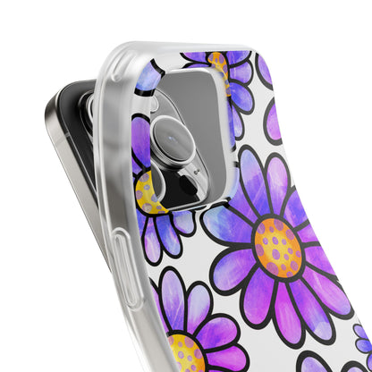Polka Dot Blooms iPhone 16 Pro Case - Soft