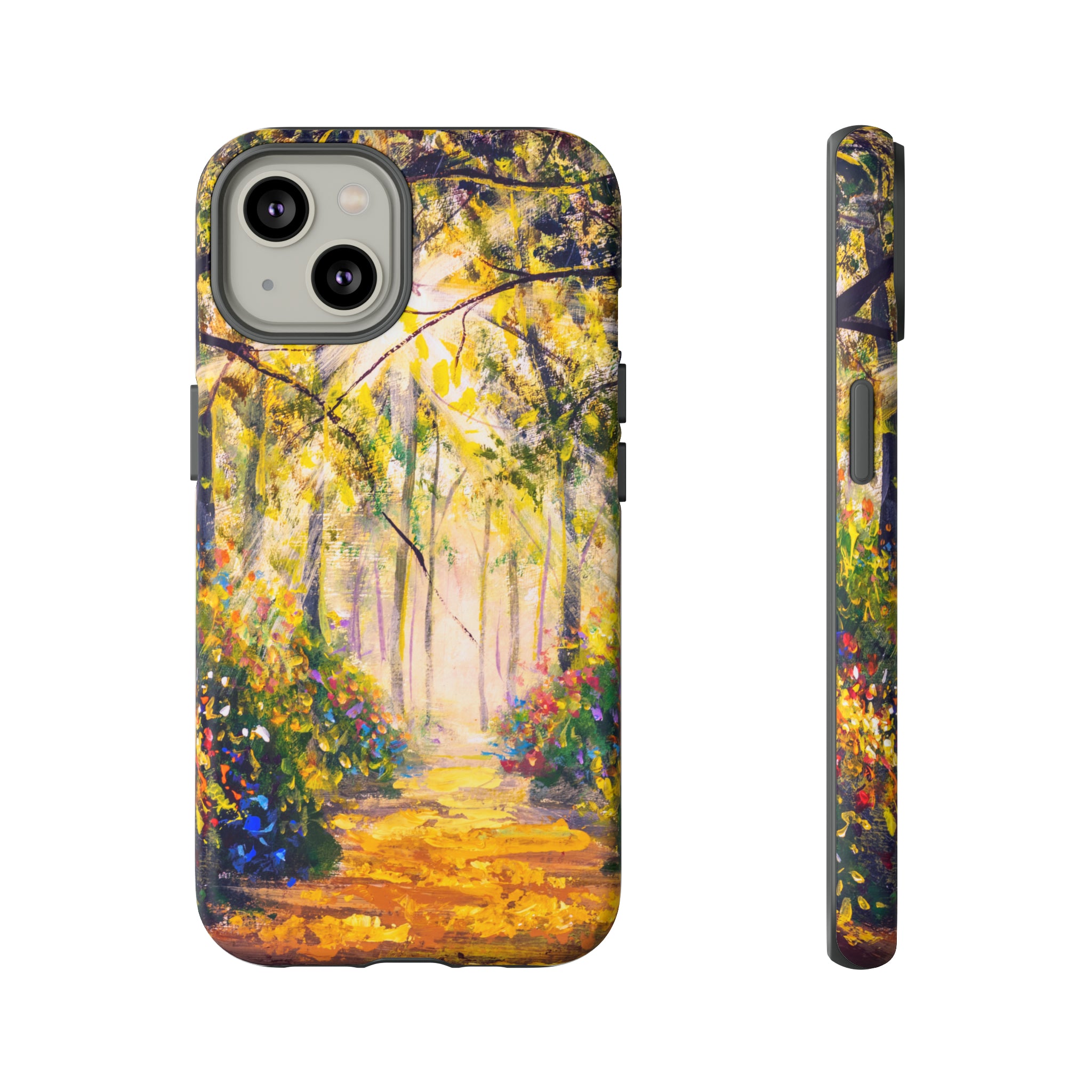 Sunny forest - Protective Phone Case