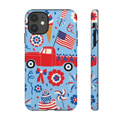 Celebration Fireworks Burst - iPhone Case