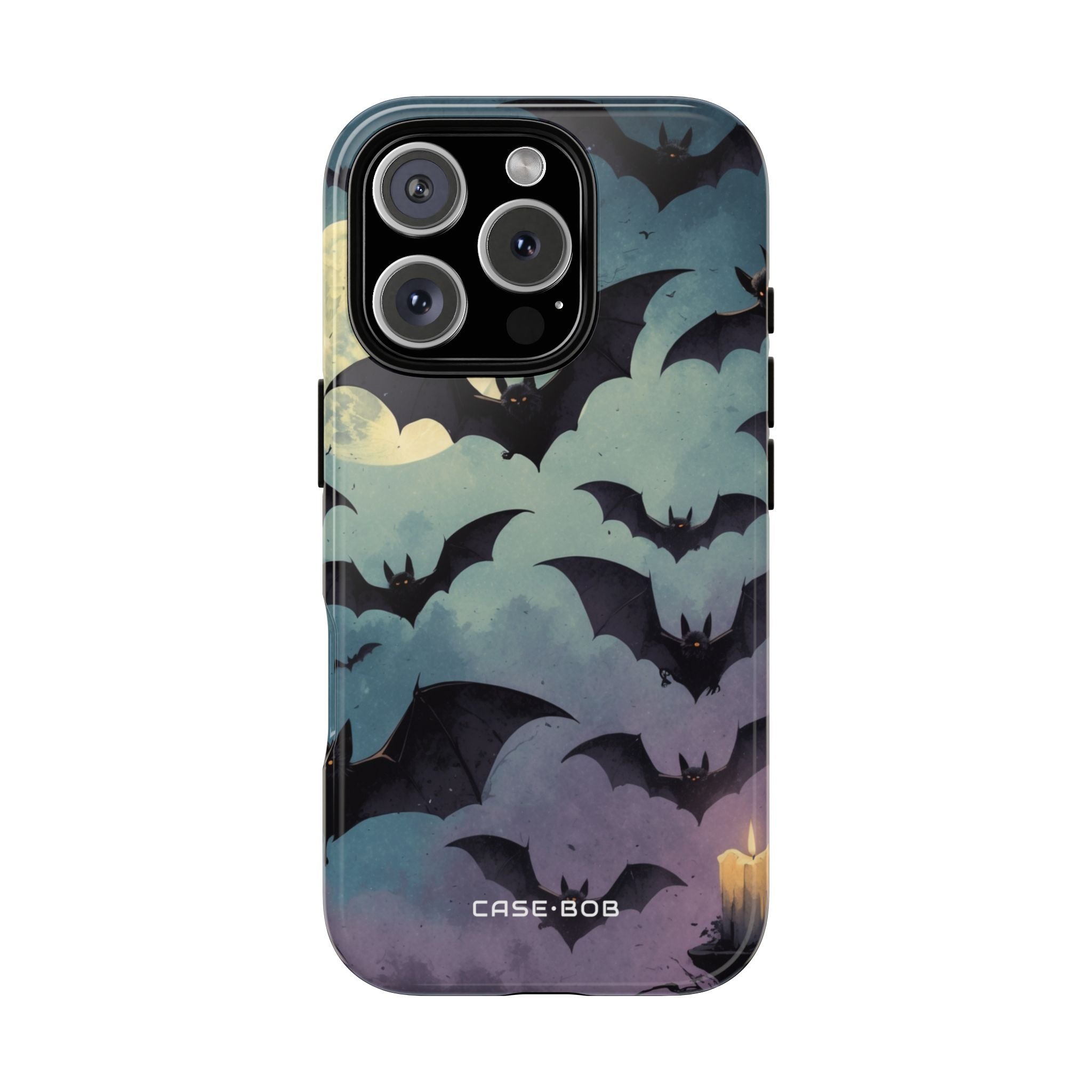 Glowing Eyes Bats iPhone 16 Pro Case - Tough