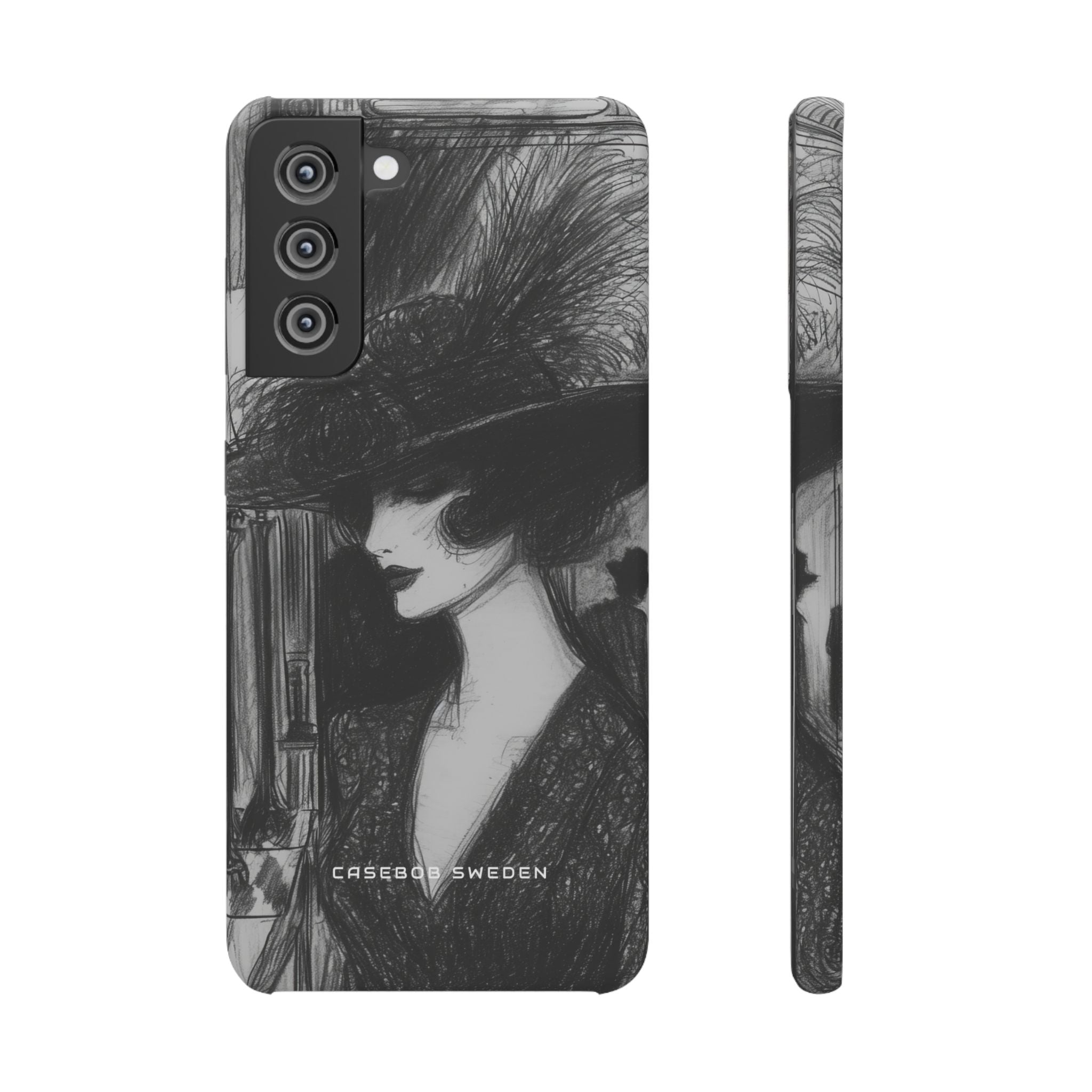 Timeless Elegance in Monochrome Samsung S21 - Slim Phone Case