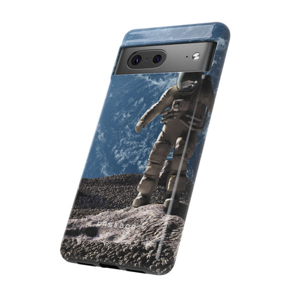 Astronaut on the Moon - Protective Phone Case