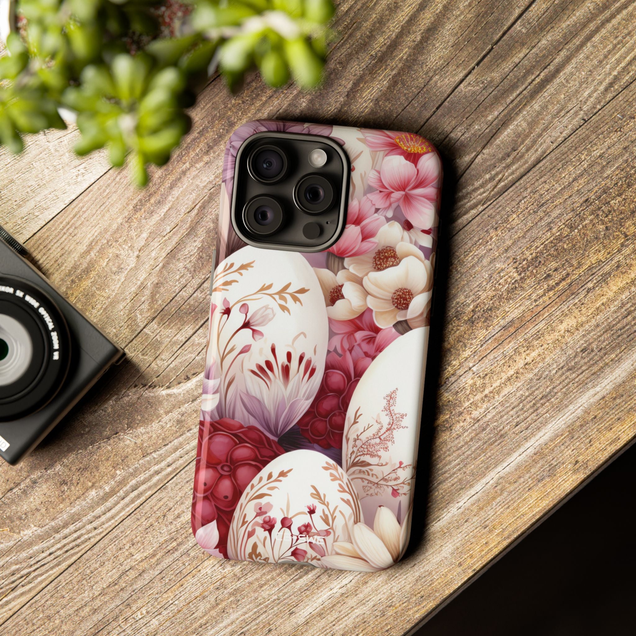 Floral Eggs Bloom - iPhone Case