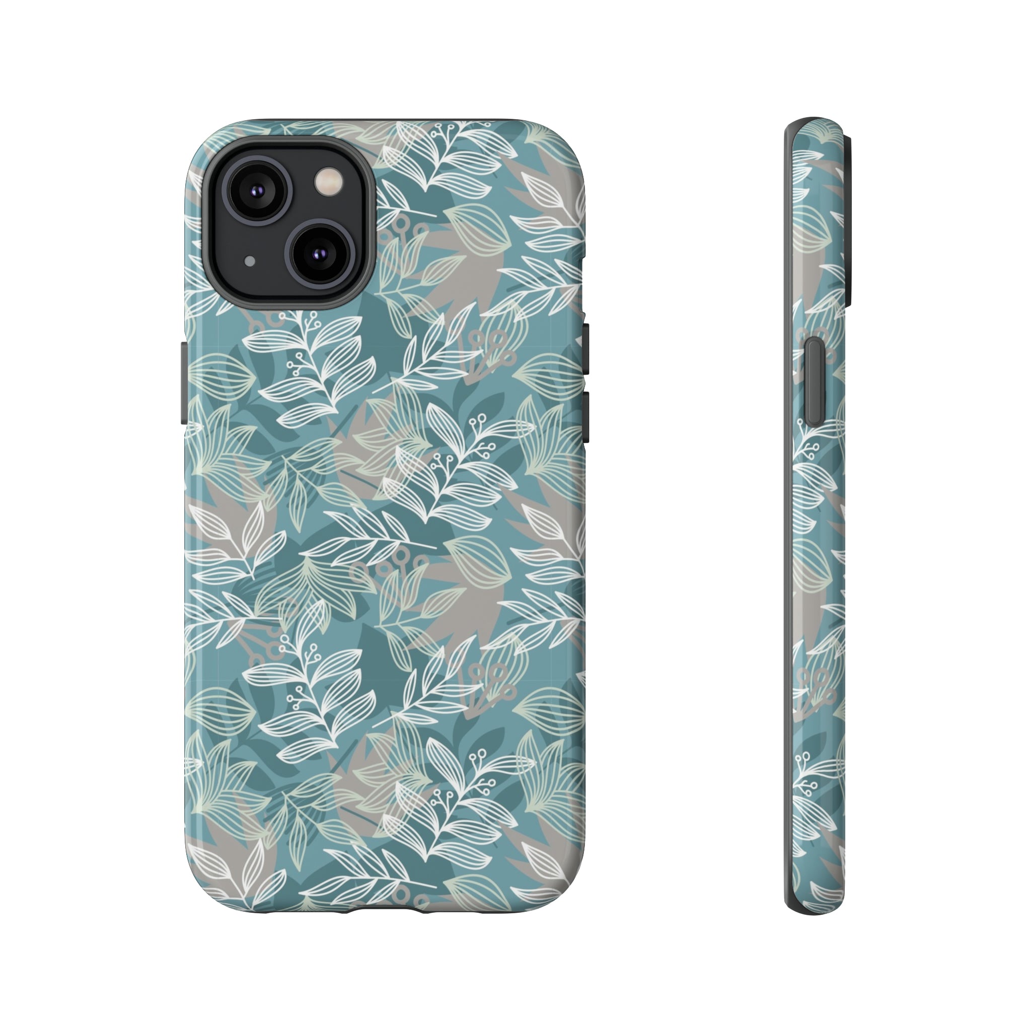 Leaf Mint - Protective Phone Case