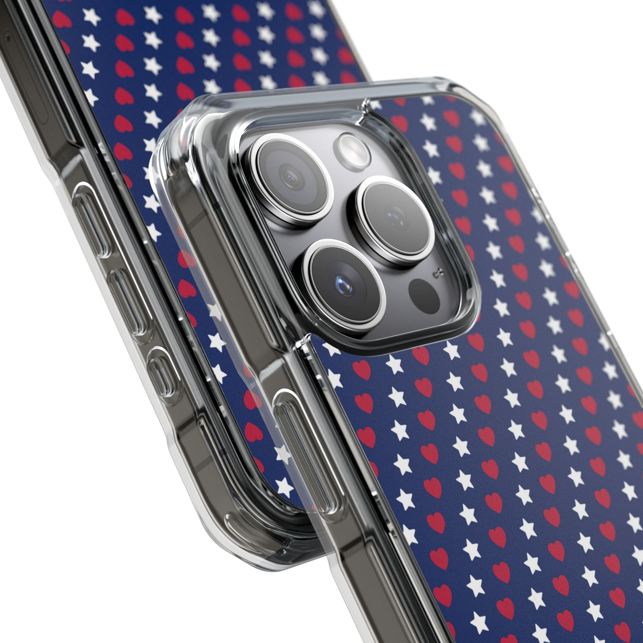 Stars Embrace Hearts iPhone Case - Impact
