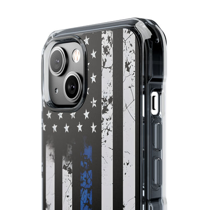 Blue Stripe Flag iPhone 14 Case - Impact