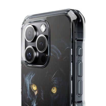 Mysterious Panther Gaze iPhone Case - Impact