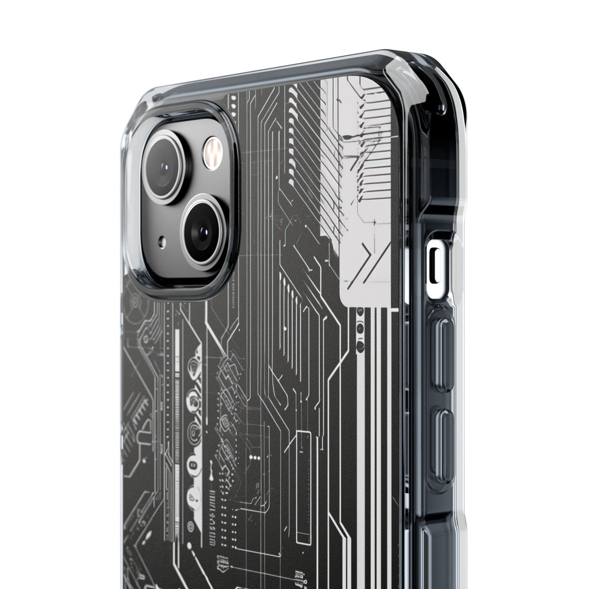 Circuitry Aesthetics - Phone Case for iPhone (Clear Impact - Magnetic)