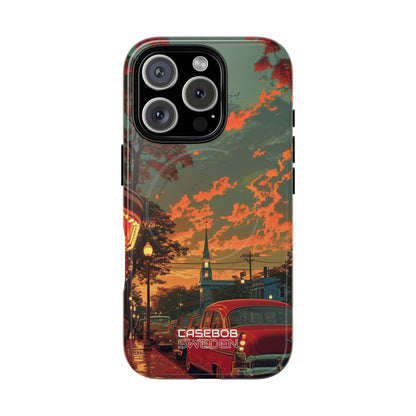 Sunset Boulevard Dreams iPhone 16 - Tough+