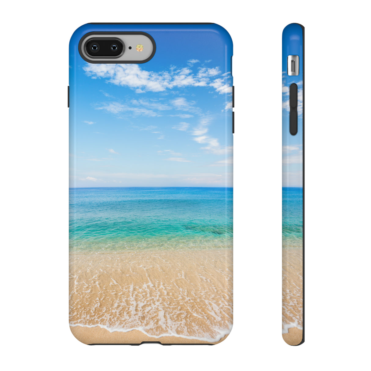 Tropical Beach - Protective Phone Case