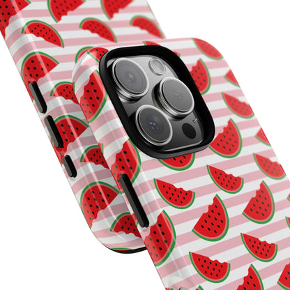 Watermelon Slice Rhythm - iPhone Case