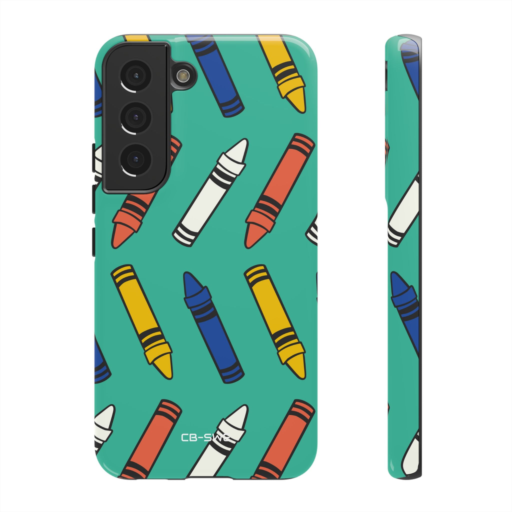 Crayons Dance Playfully - Samsung Case