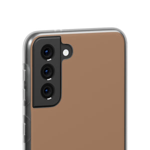 Chamoisee Brown | Handyhülle für Samsung Galaxy (Flexible Hülle) 