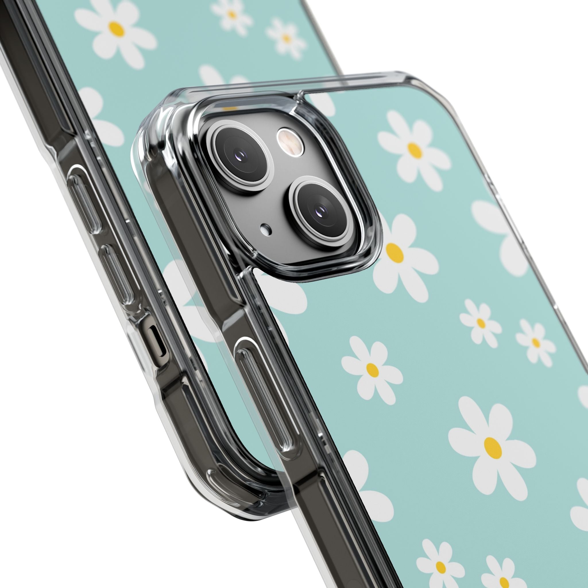 Daisies On Blue iPhone Case - Impact