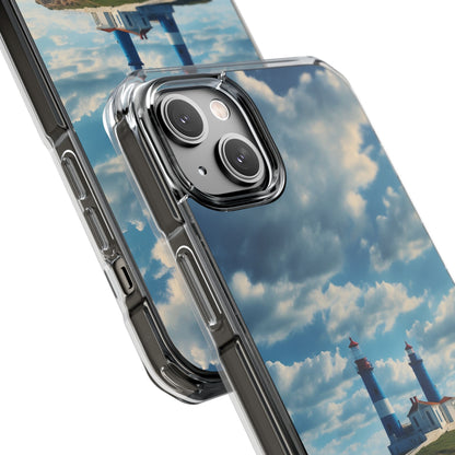Lighthouse Guards Waves iPhone Case - Impact