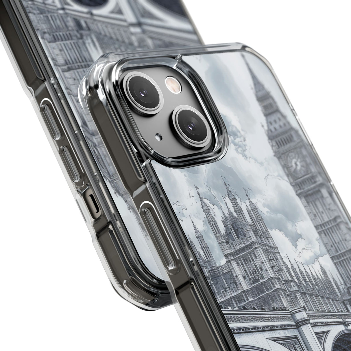 Timeless Icon - Phone Case for iPhone (Clear Impact - Magnetic)