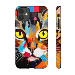 Abstract Kitty Palette Samsung Case (Protective)