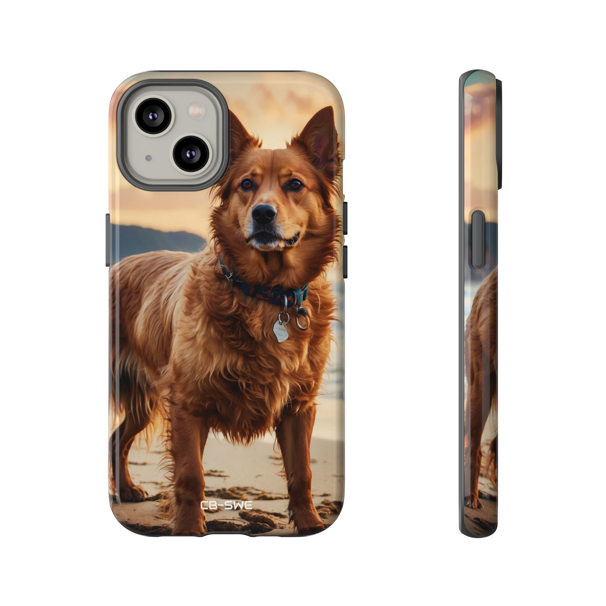 Golden Dog Plays - iPhone Case