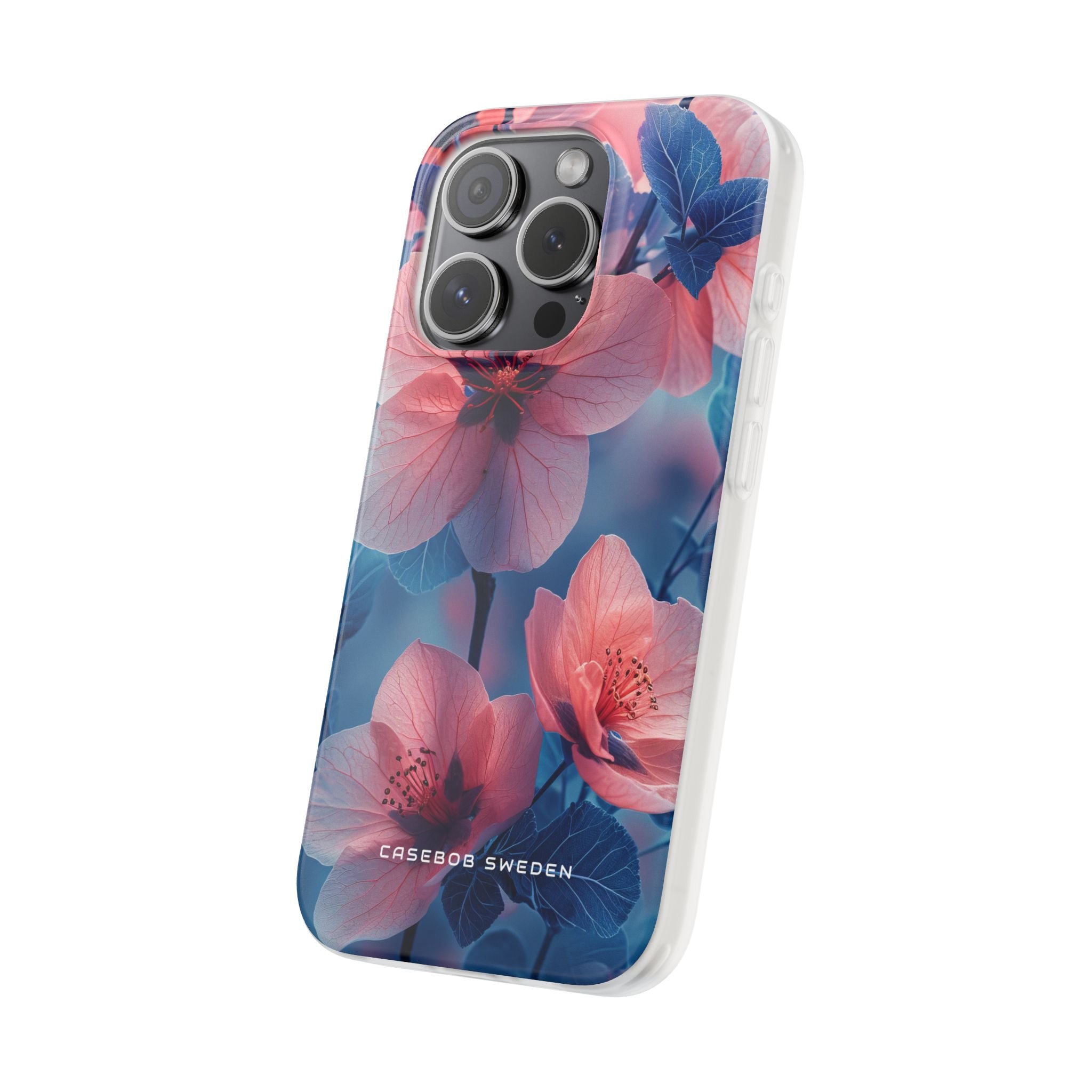 Ethereal Floral Harmony iPhone 15 - Flexi Phone Case