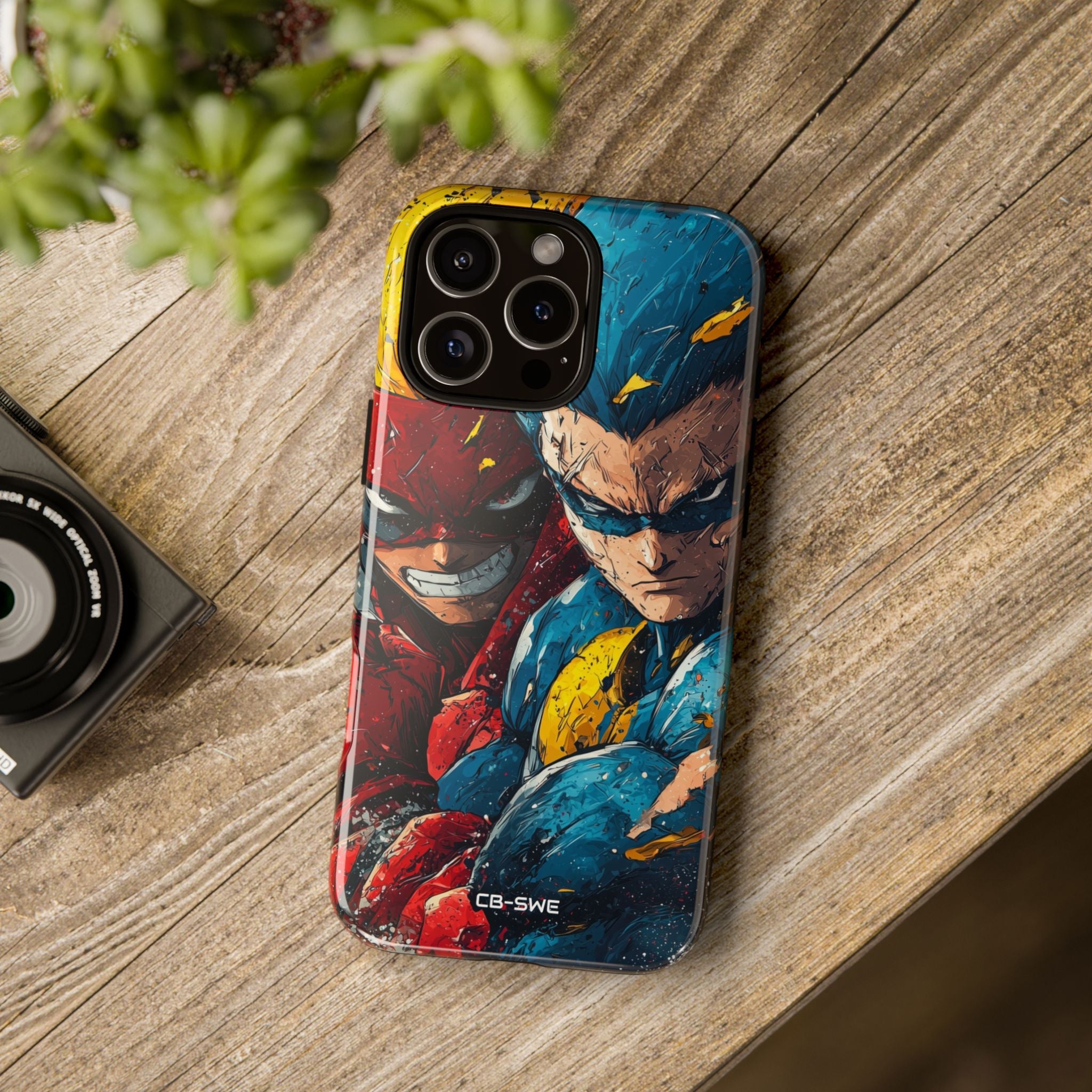 Fierce Faces Clash - iPhone Case