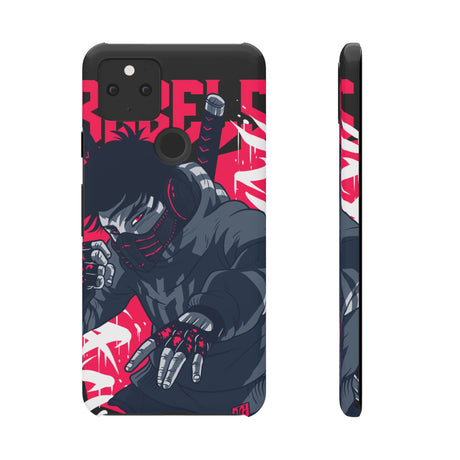 Ninja Rebel Android Case (Slim) Google Pixel 5 5G Glossy Phone Case