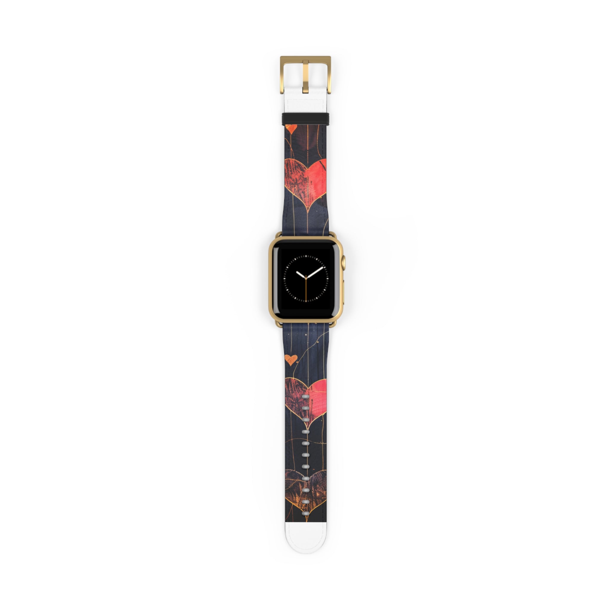 Rauhassa sydänruudukko - Kellonranneke