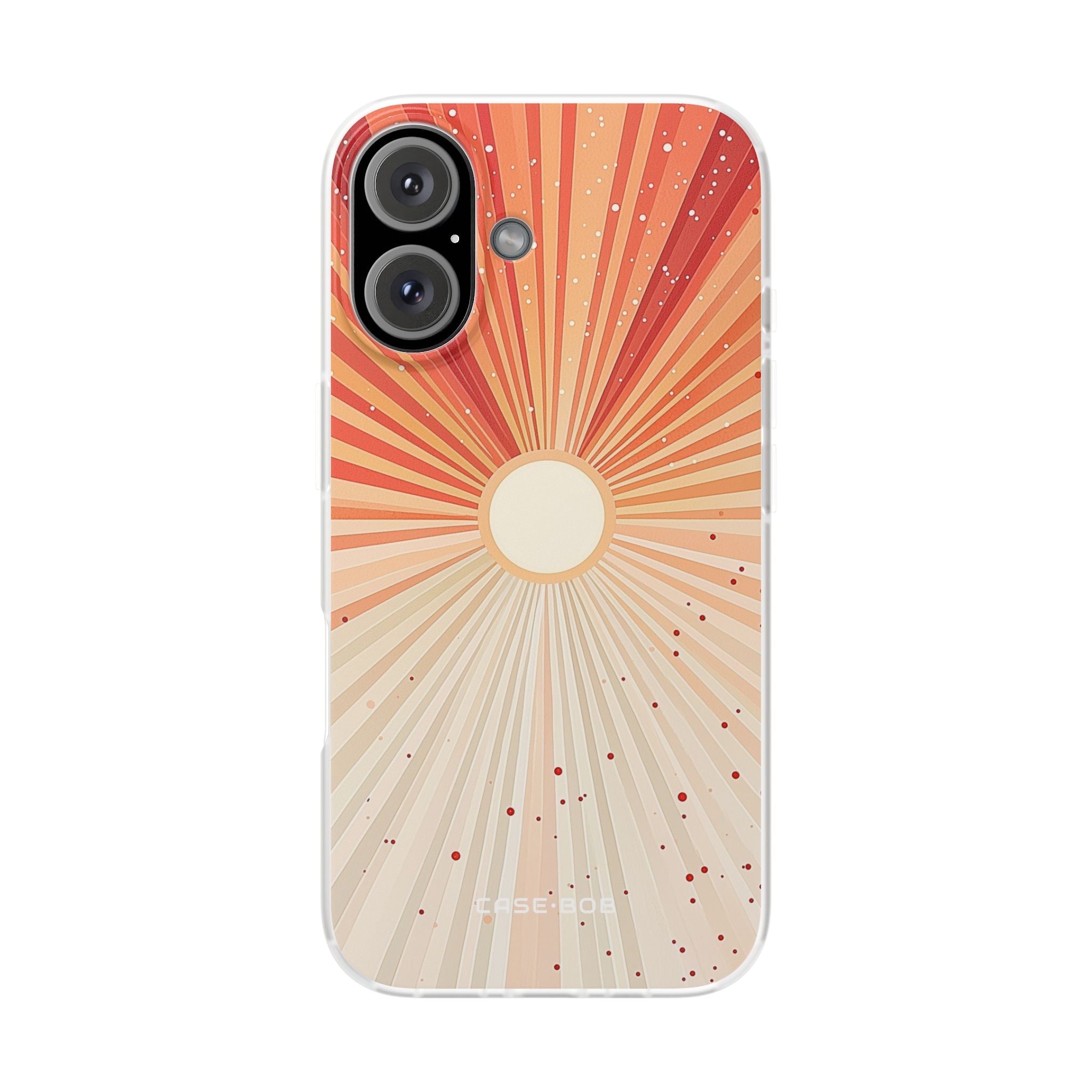 Solar Bloom iPhone 16 Case - Soft