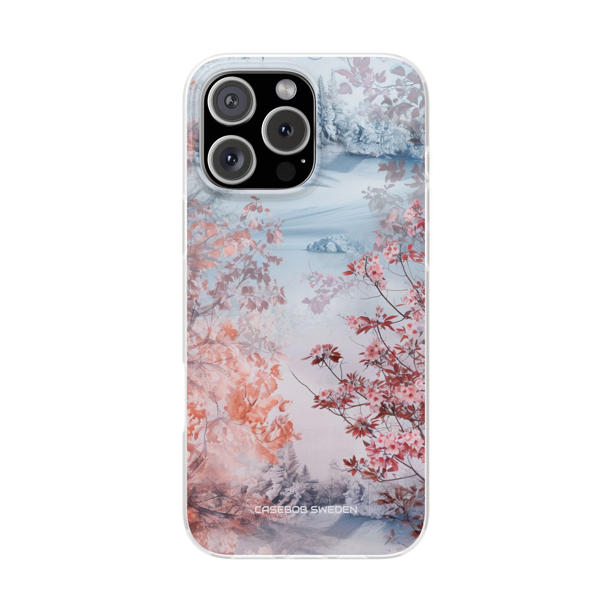 Floral Serenity Case - Flexi iPhone 16 Phone Case