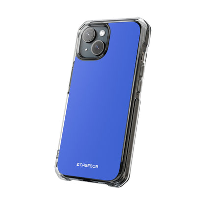 Royal Blue - Clear Impact Case for iPhone