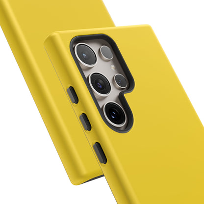 Sunny Minimalism: Bold Yellow Vibe - For Samsung S24