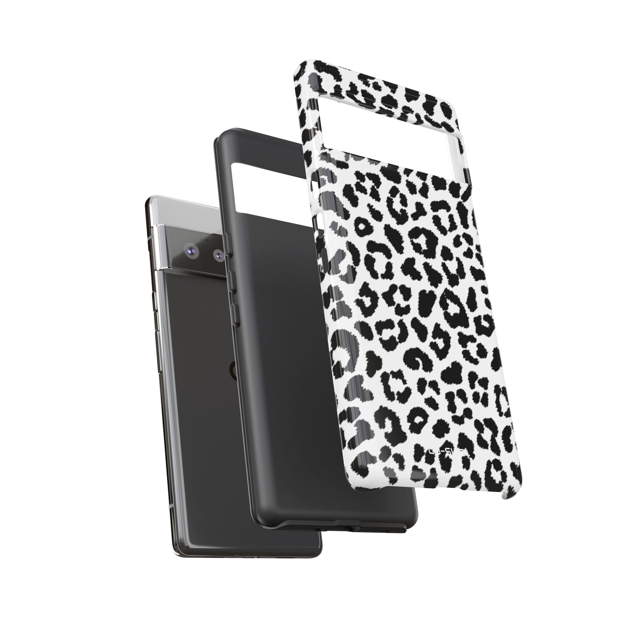 Monochrome Leopard Essence - Google Pixel Case