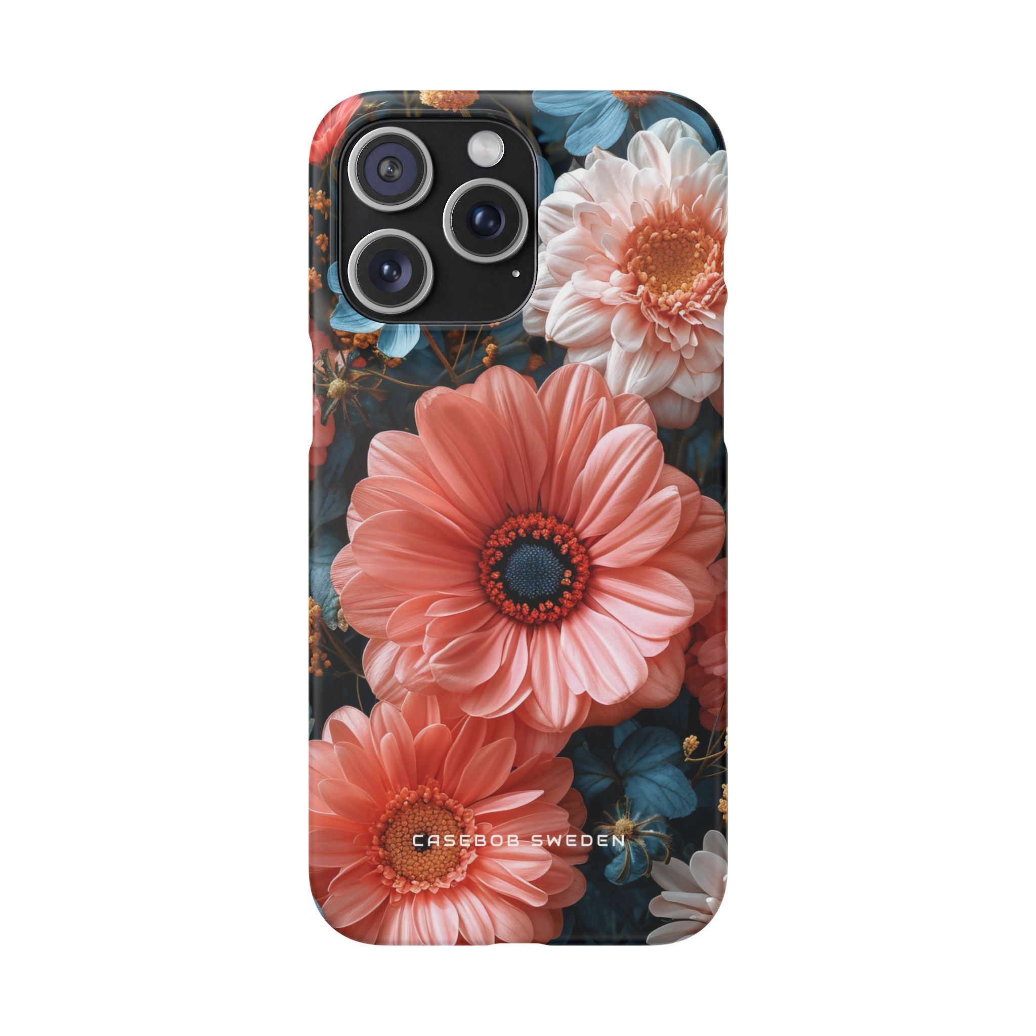 Surreal Floral Harmony iPhone 15 - Slim Phone Case