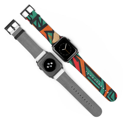 Jagged Flame - Watch Band
