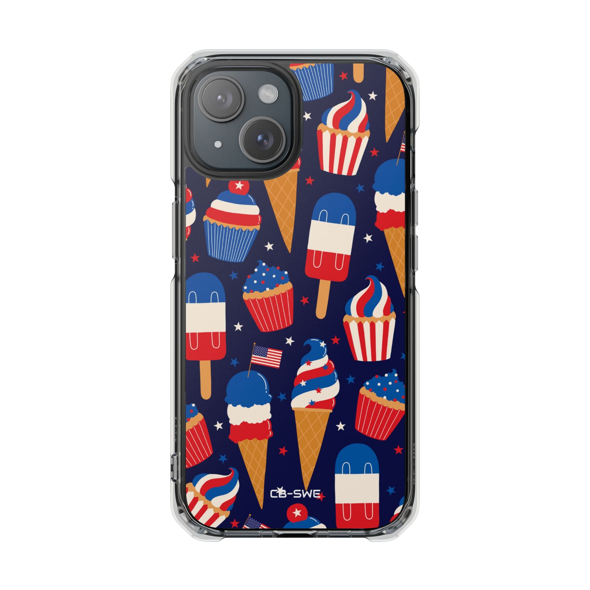 Festive Ice Cream Celebration iPhone Case - Impact