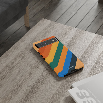 Vibrant Geometric Harmony - Google Pixel Case