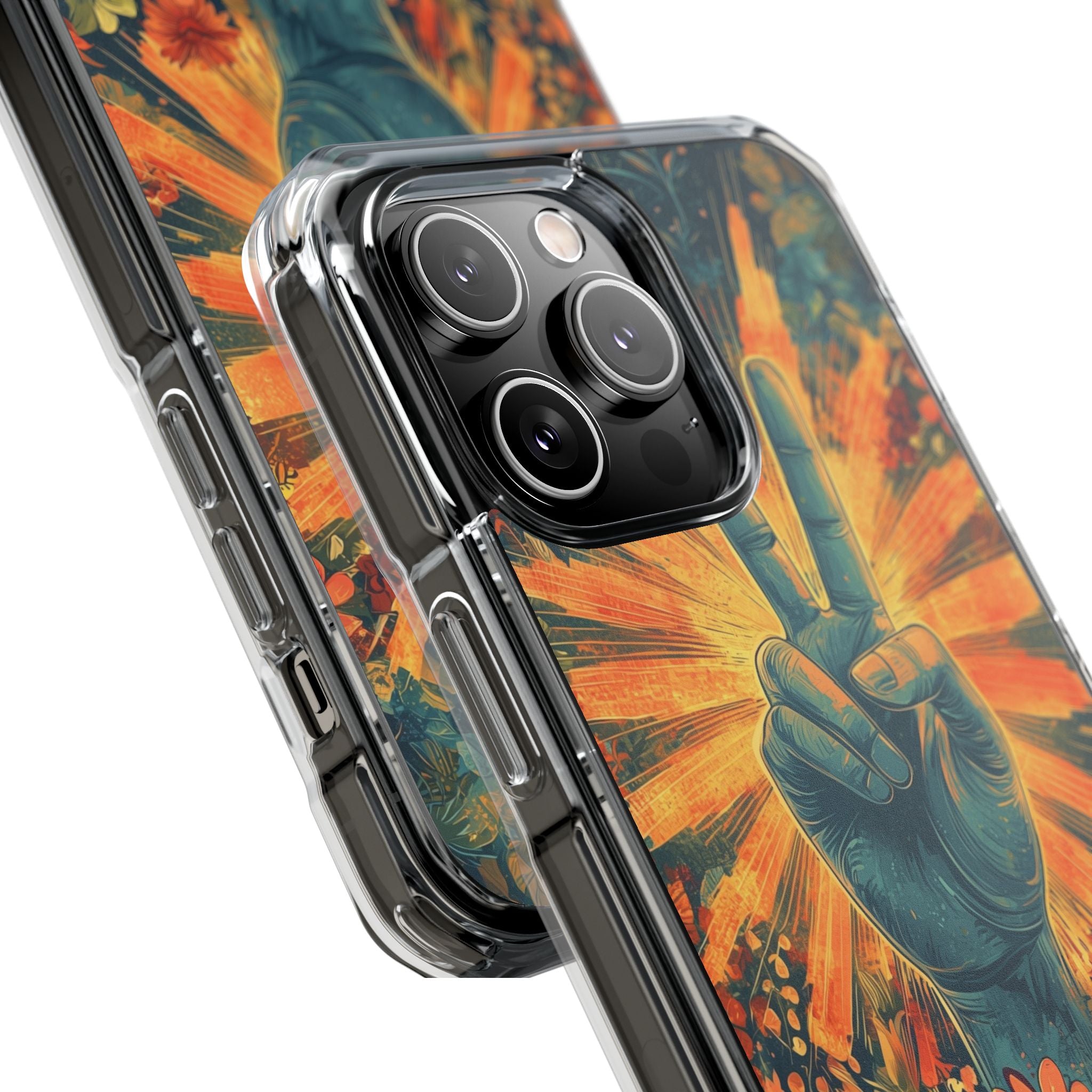 Flowers Embrace Peace iPhone Case - Impact