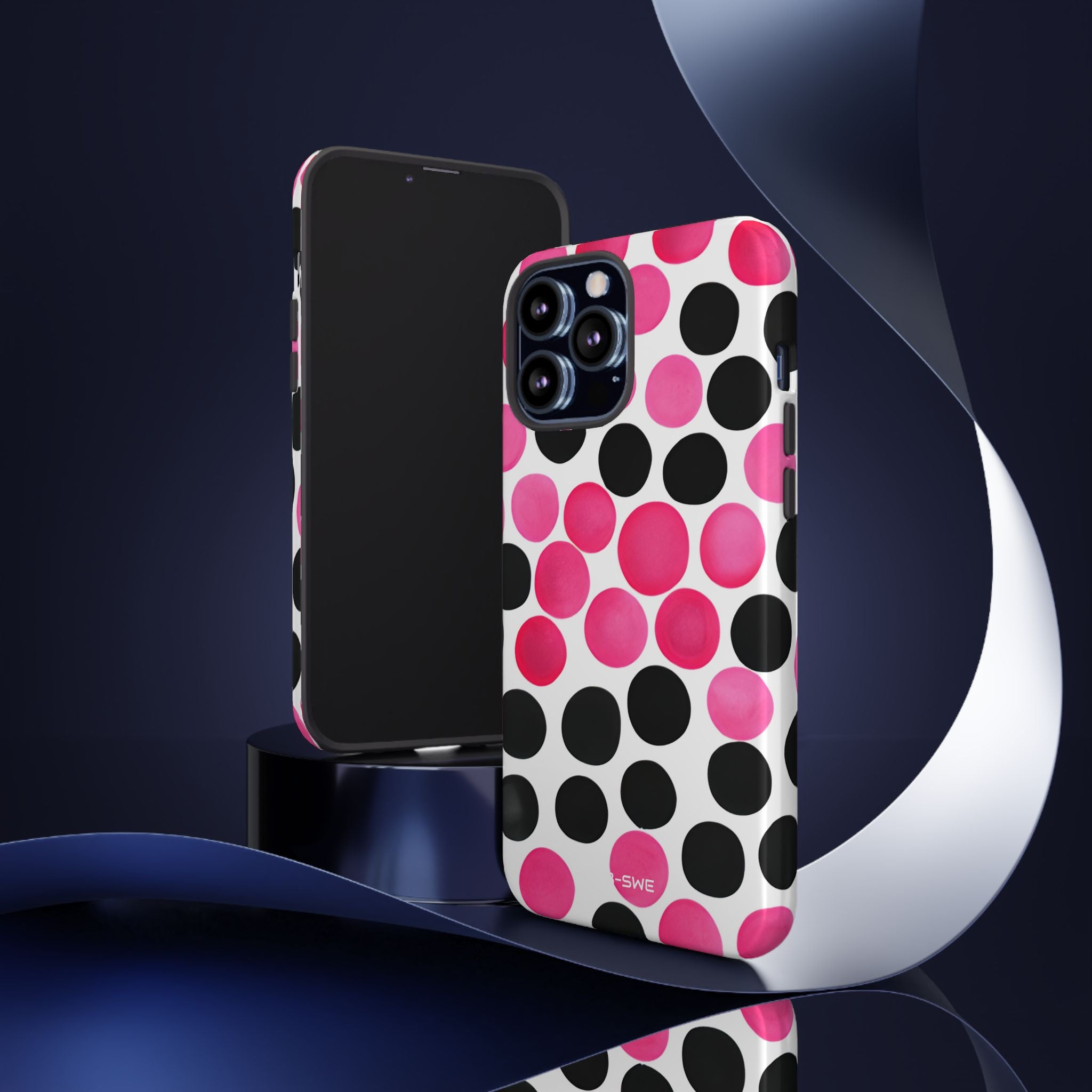 Pulsing Circles Illusion - iPhone Case