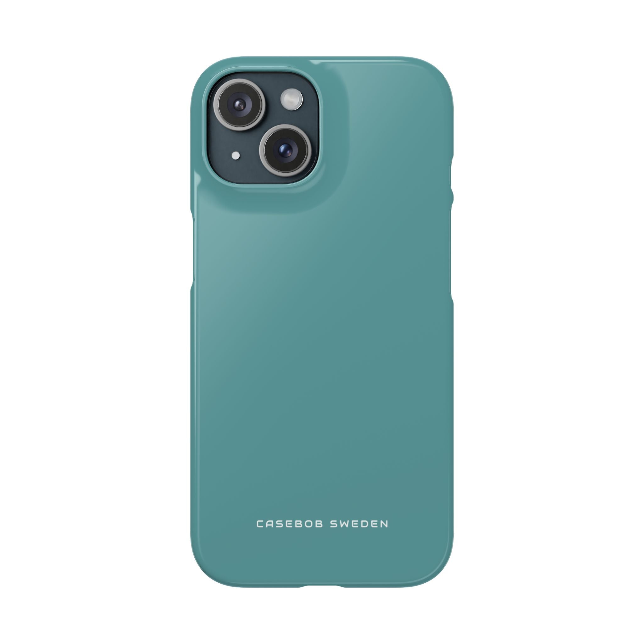 Cadet Blue iPhone 15 - Slim Phone Case