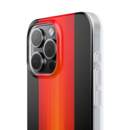 Crimson Column iPhone 15 Pro Max Case - Soft