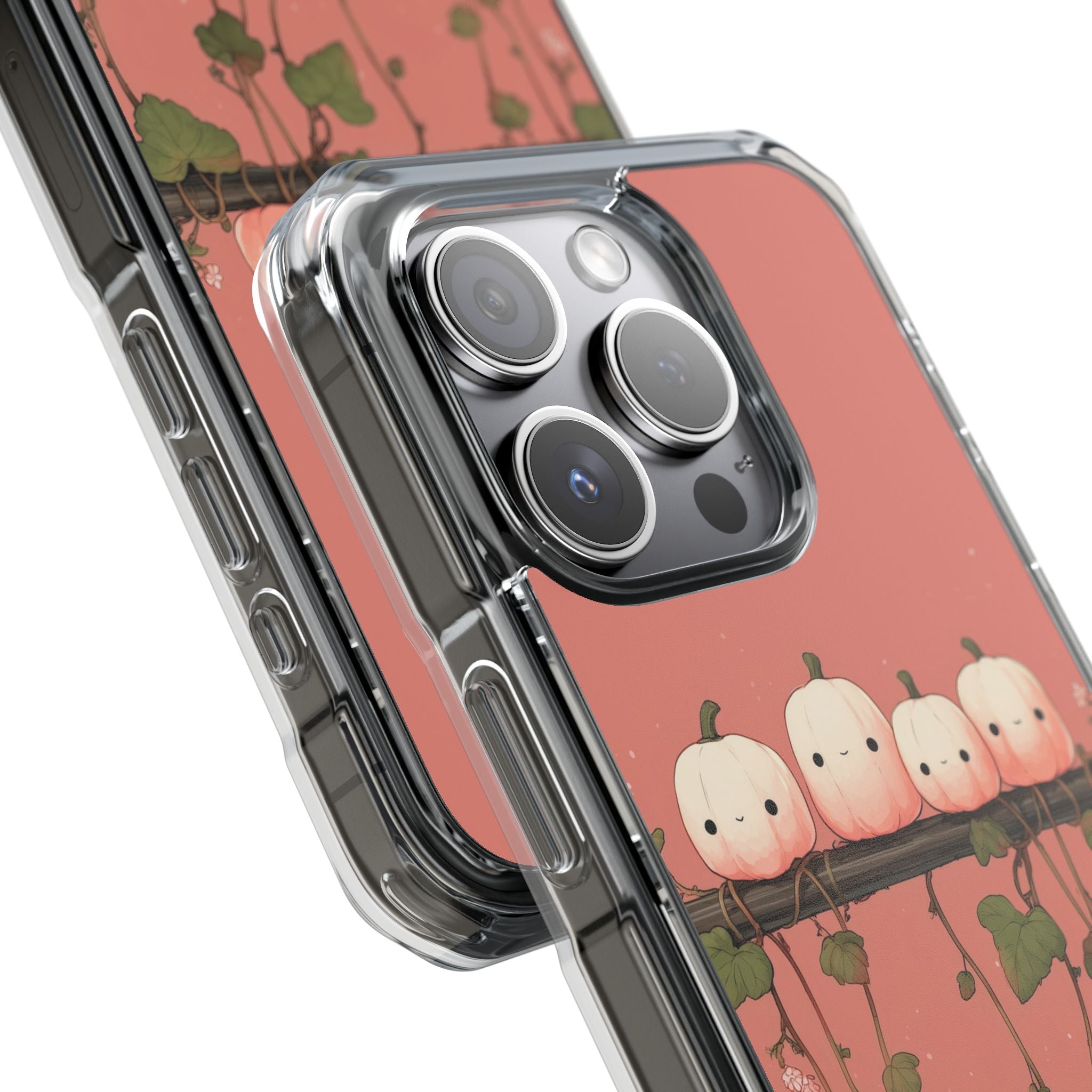 Pumpkins Greet Vines iPhone Case - Impact