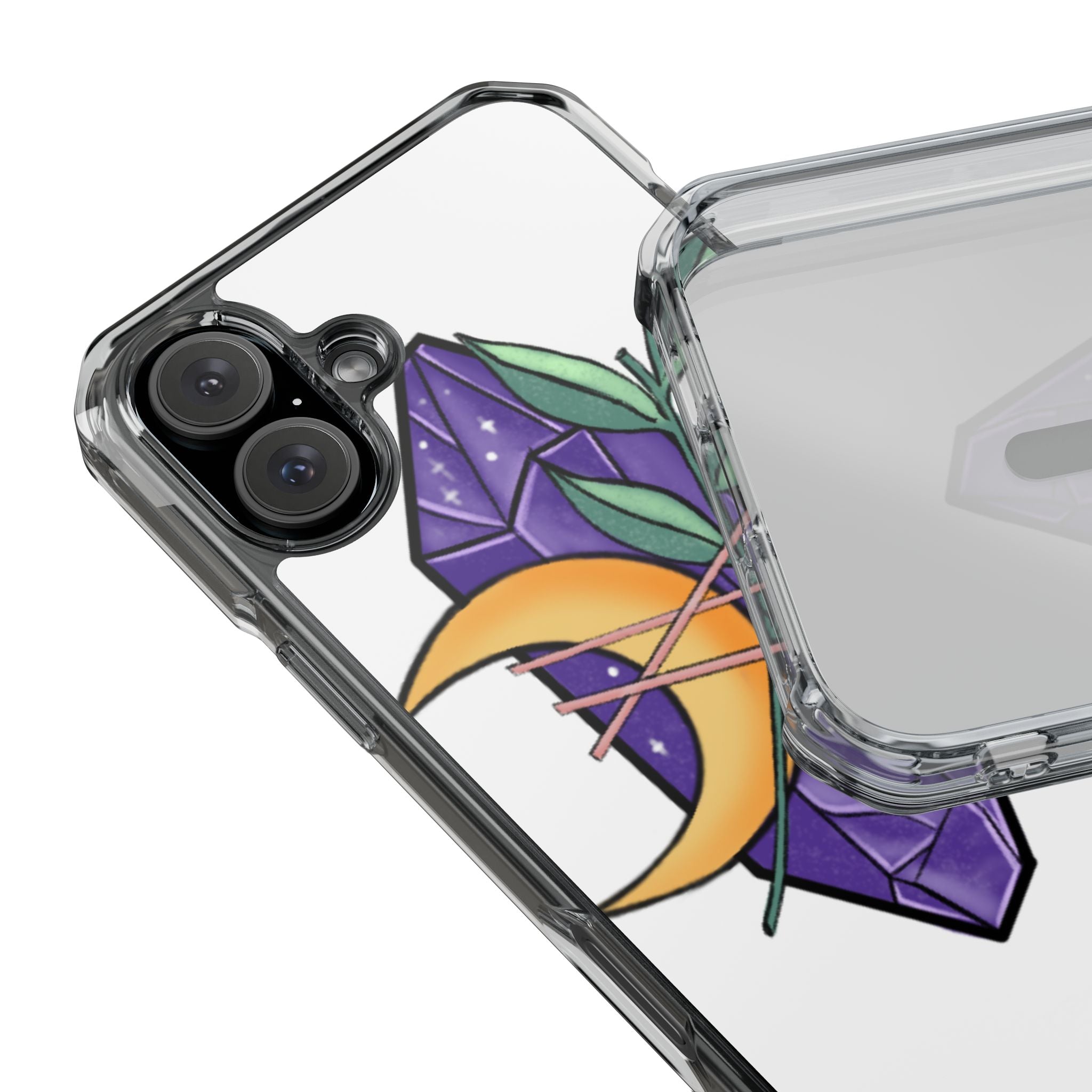 Mystical Moon Crystal iPhone Case - Impact